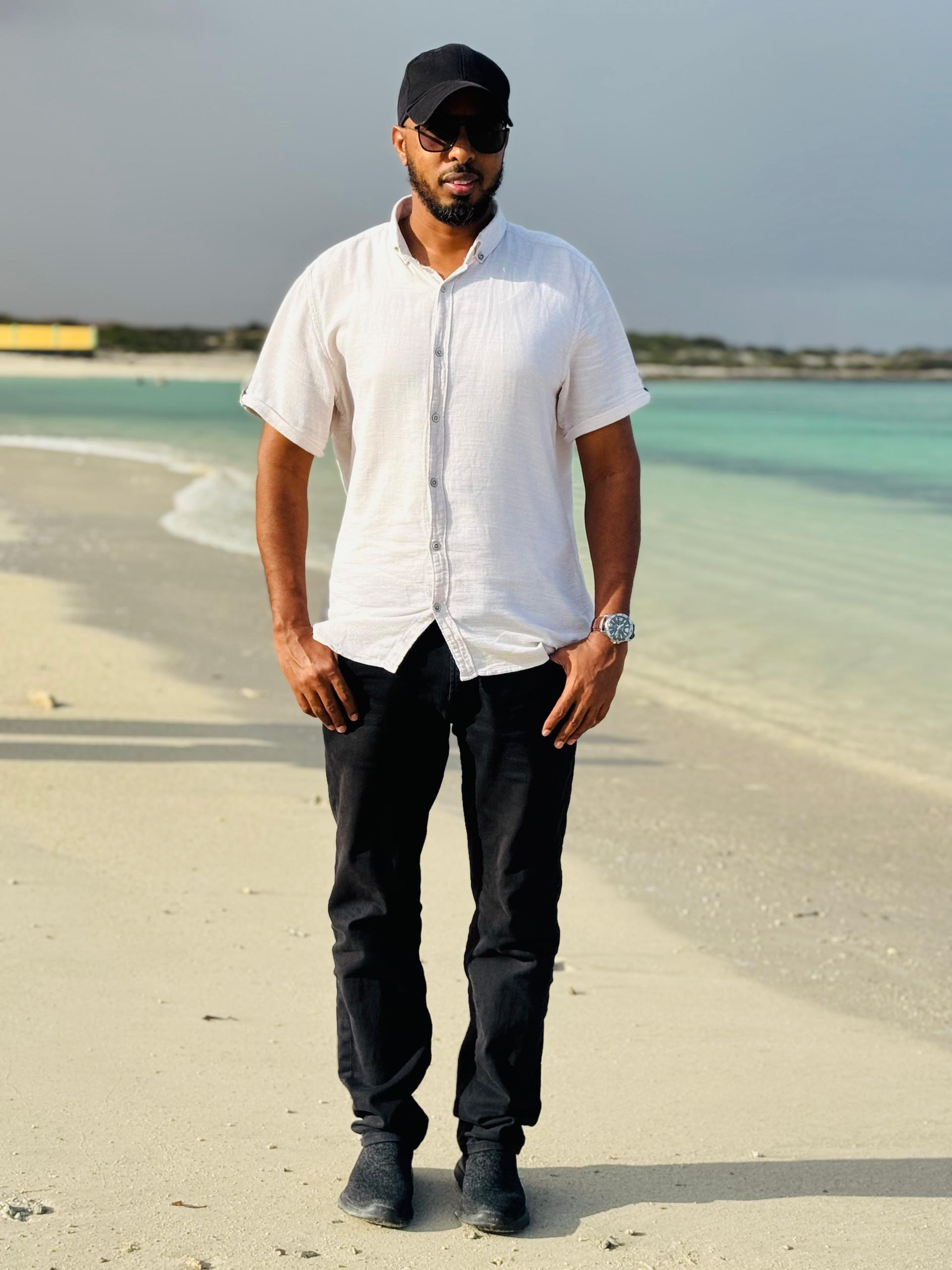 Anas Ali Dahir during field research work
